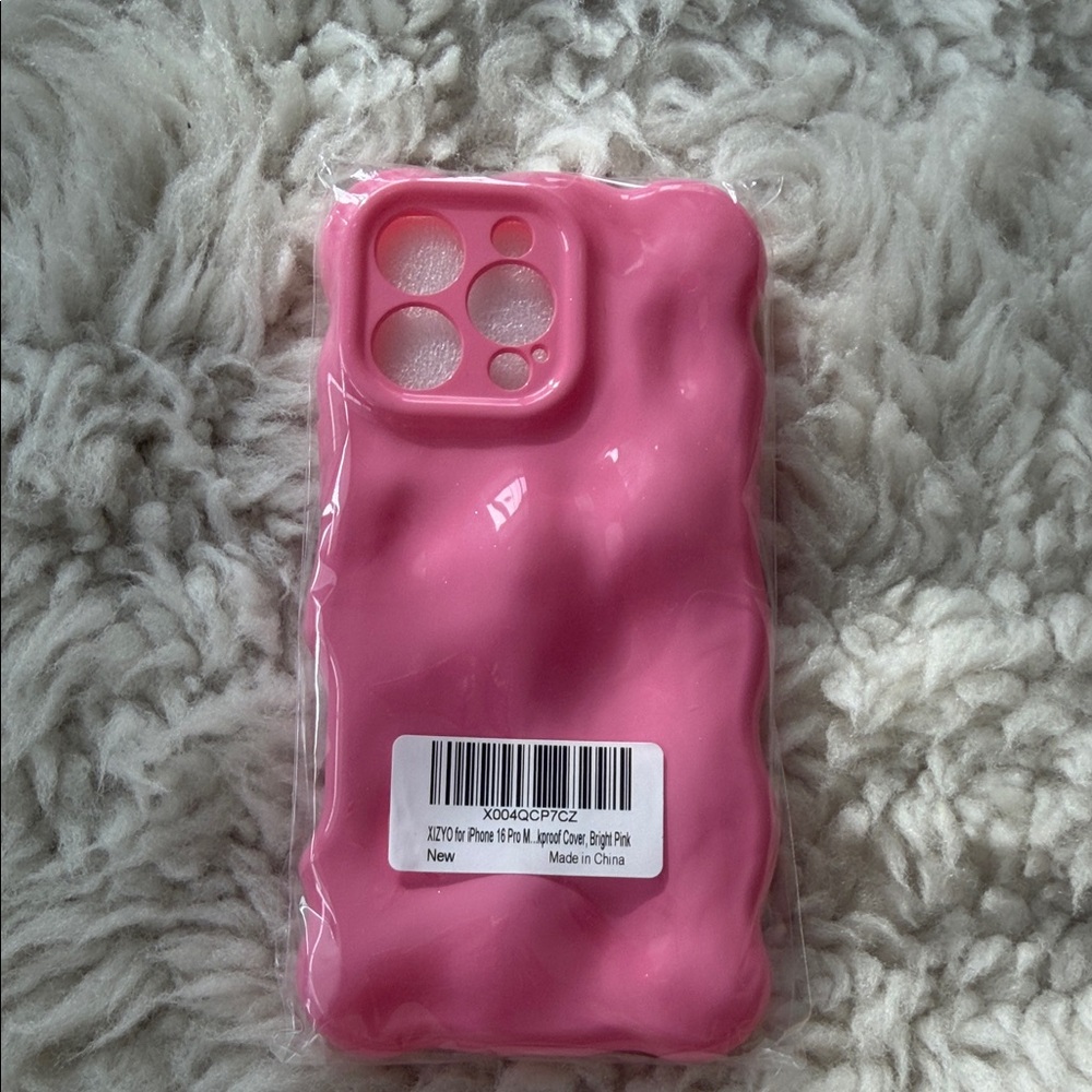 Pink Phone Case for iPhone 16 Pro Max